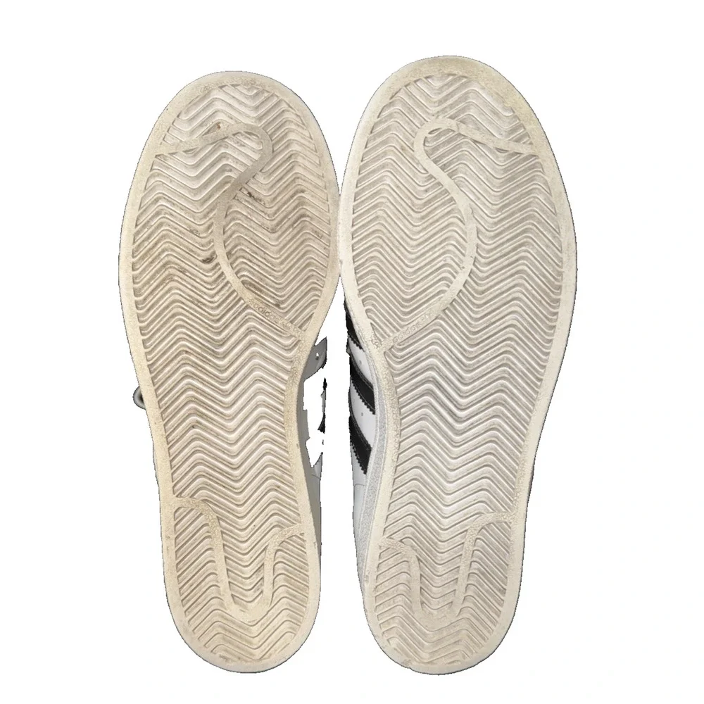 Adidas Pro Model Mid J White Black Sneakers 7Y Women 8 S85962
